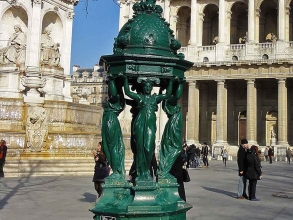fontaine Wallace à Saint-Sulpice- visite guidée paris