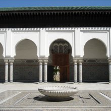 patio de la Grande Mosquée de Paris - Visite guidée Paris