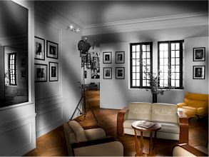 studio Harcourt salon privé- visite guidée paris